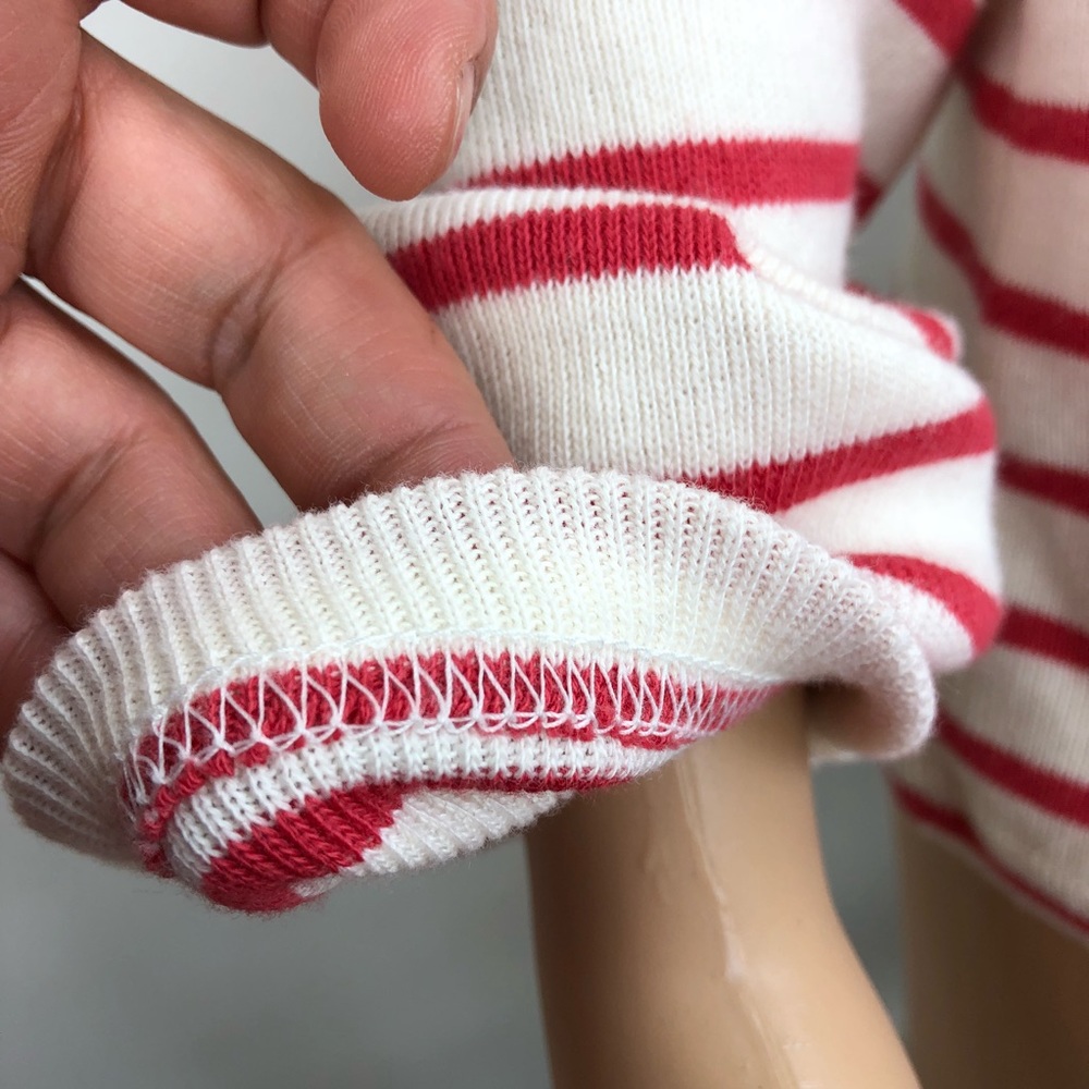 L.L Bean striped light weight sweater #3 - Picture 5 of 8